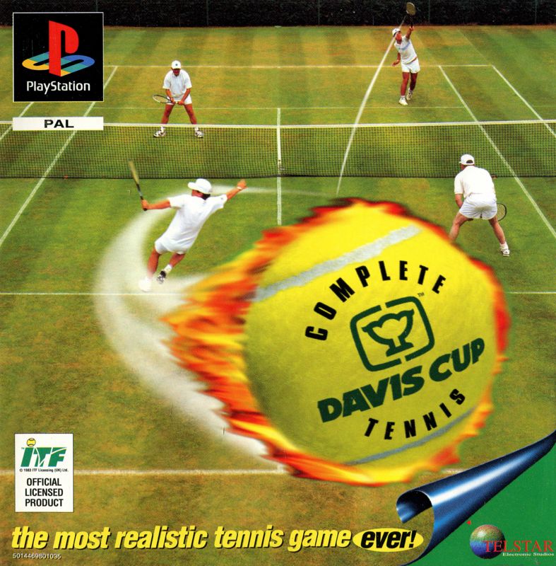 Davis Cup Complete Tennis box art for Playstation
